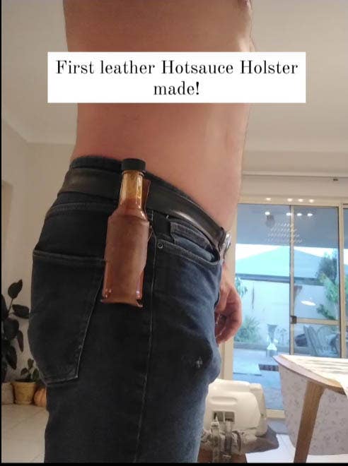 Prince Hotsauce - Wholesale Hot Sauce - Handmade Leather Hot Sauce Holster5