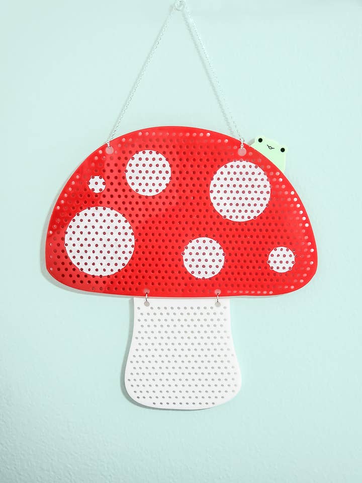 Mushroom Earring Holder Hanger | Pin Board for wholesale by Pop Pastel