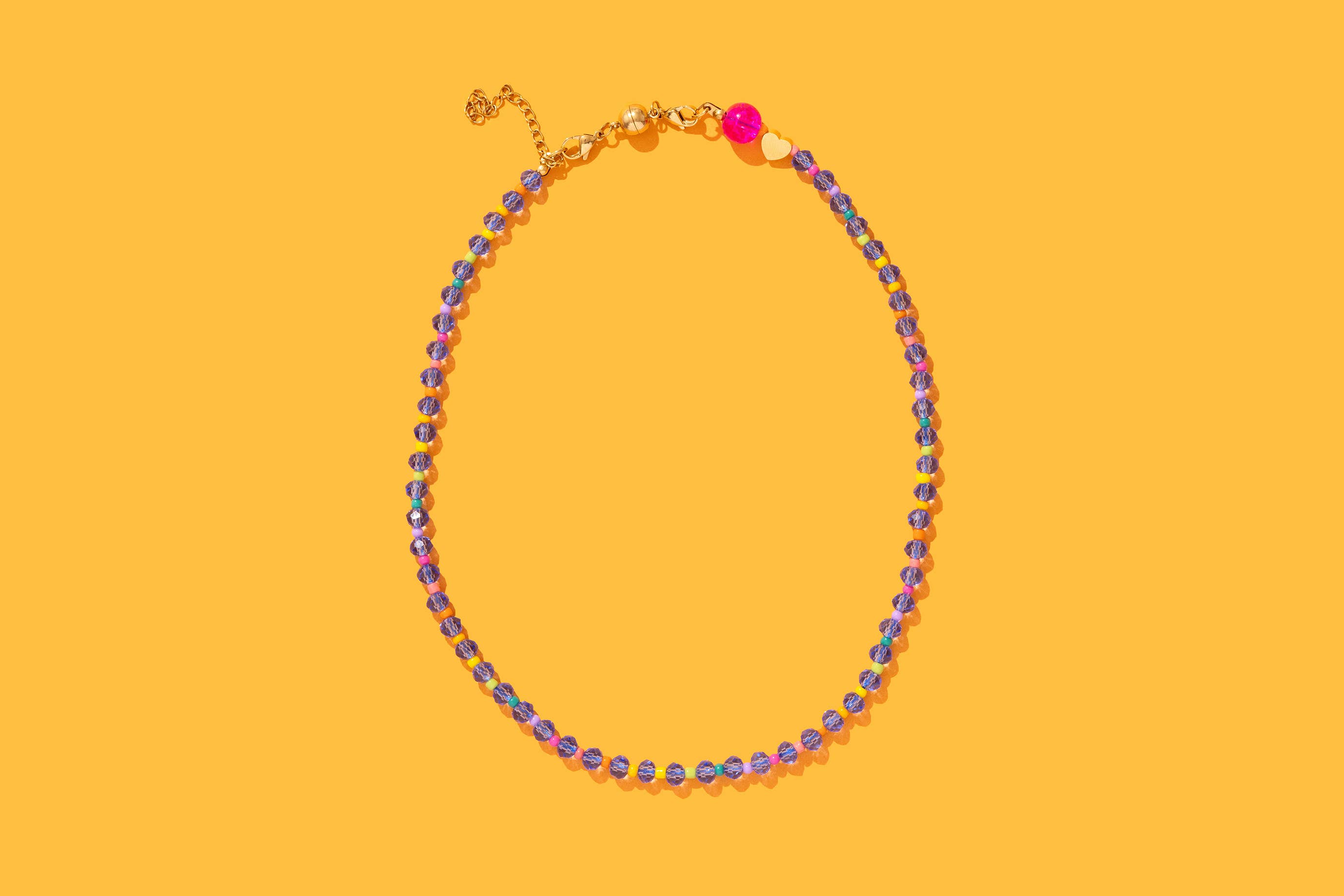 Taylor Elliott Designs - Wholesale Beaded/pearl necklace - Beaded Necklace - Blue + Multi-Colored - Camille