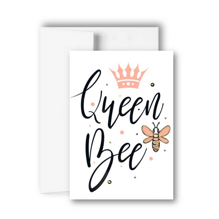 Queen Bee födelsedagskort för wholesale av Brandi Creations Design Studio