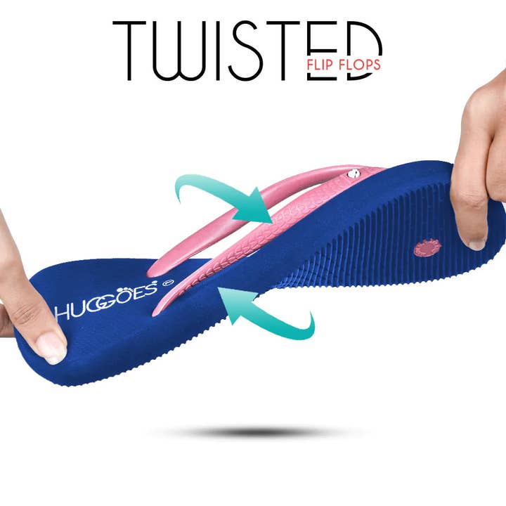 Huggoes Fashion LLC – wholesale Flip Flops – Women’s – Huggoes - Marine Women's Natural Rubber Flip-Flops7