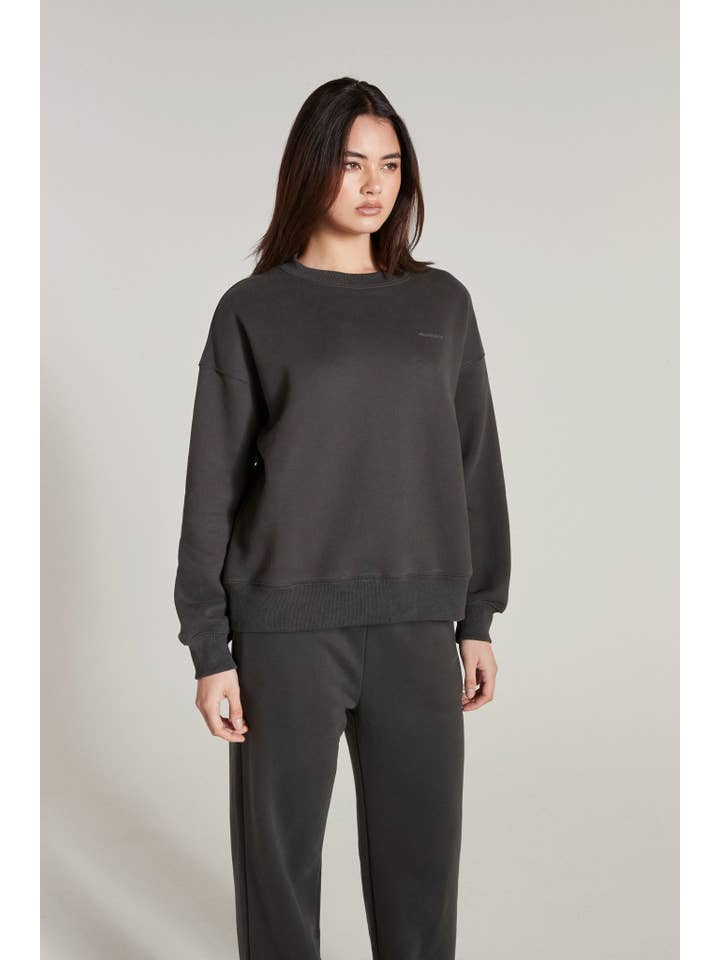 Vintage Black All Fenix Signature Crew Sweater for wholesale on Faire2