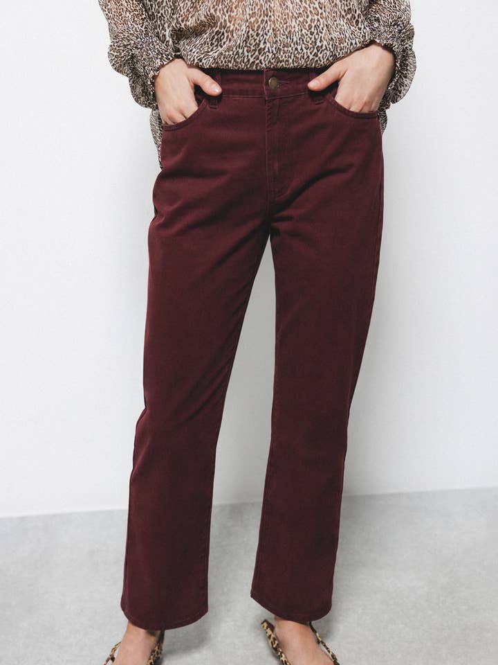 Enfärgade byxor (409138-34) för wholesale av Lanidor