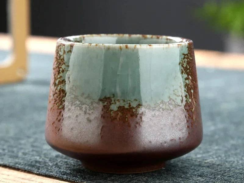 BlakOutlet - Venta al por mayor Taza - Taza de cerámica vintage de barro grueso8