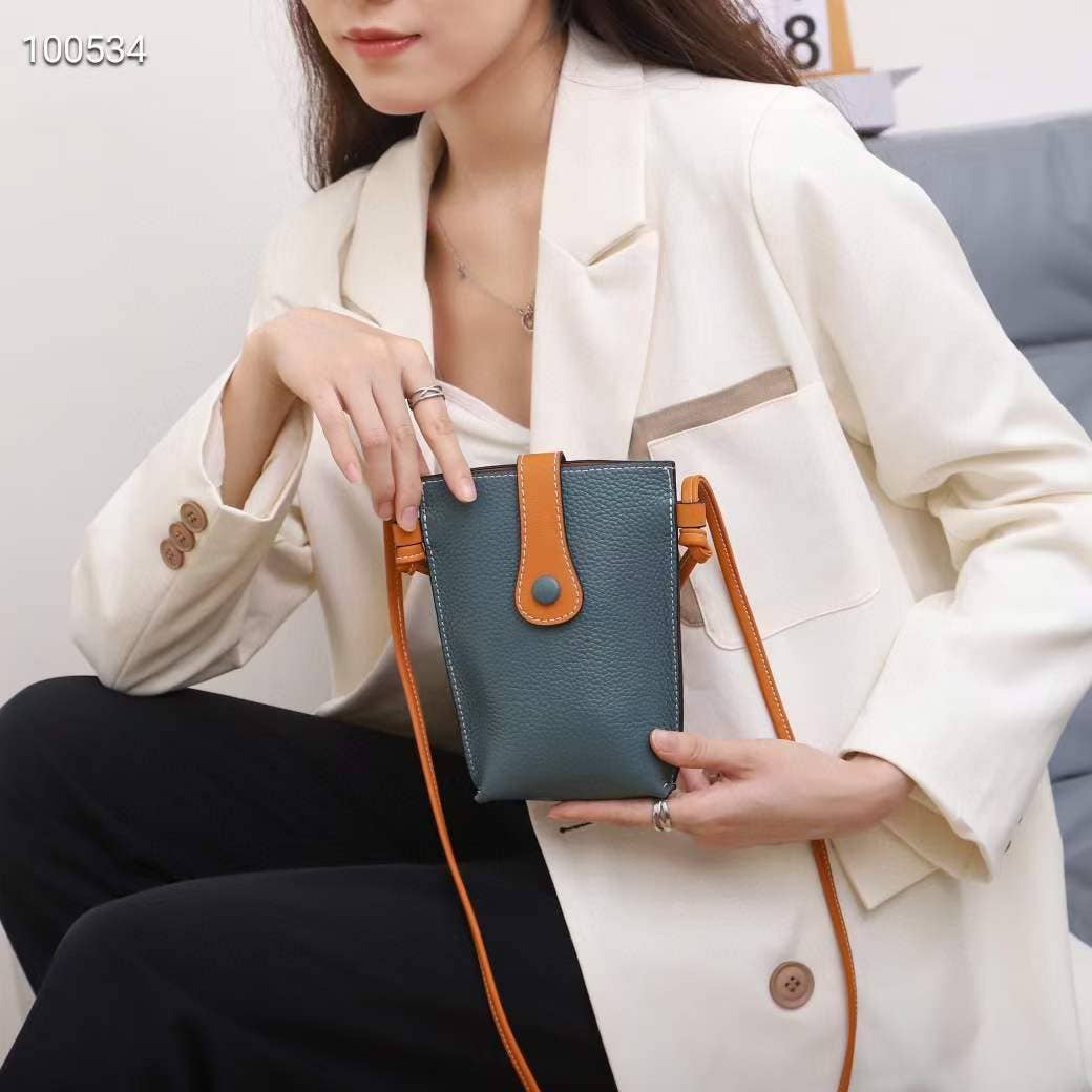 Superbia – wholesale Crossbody bag – Women's – Superbia Genuine Leather Two-Toned Mobile Bag Essential Bag9