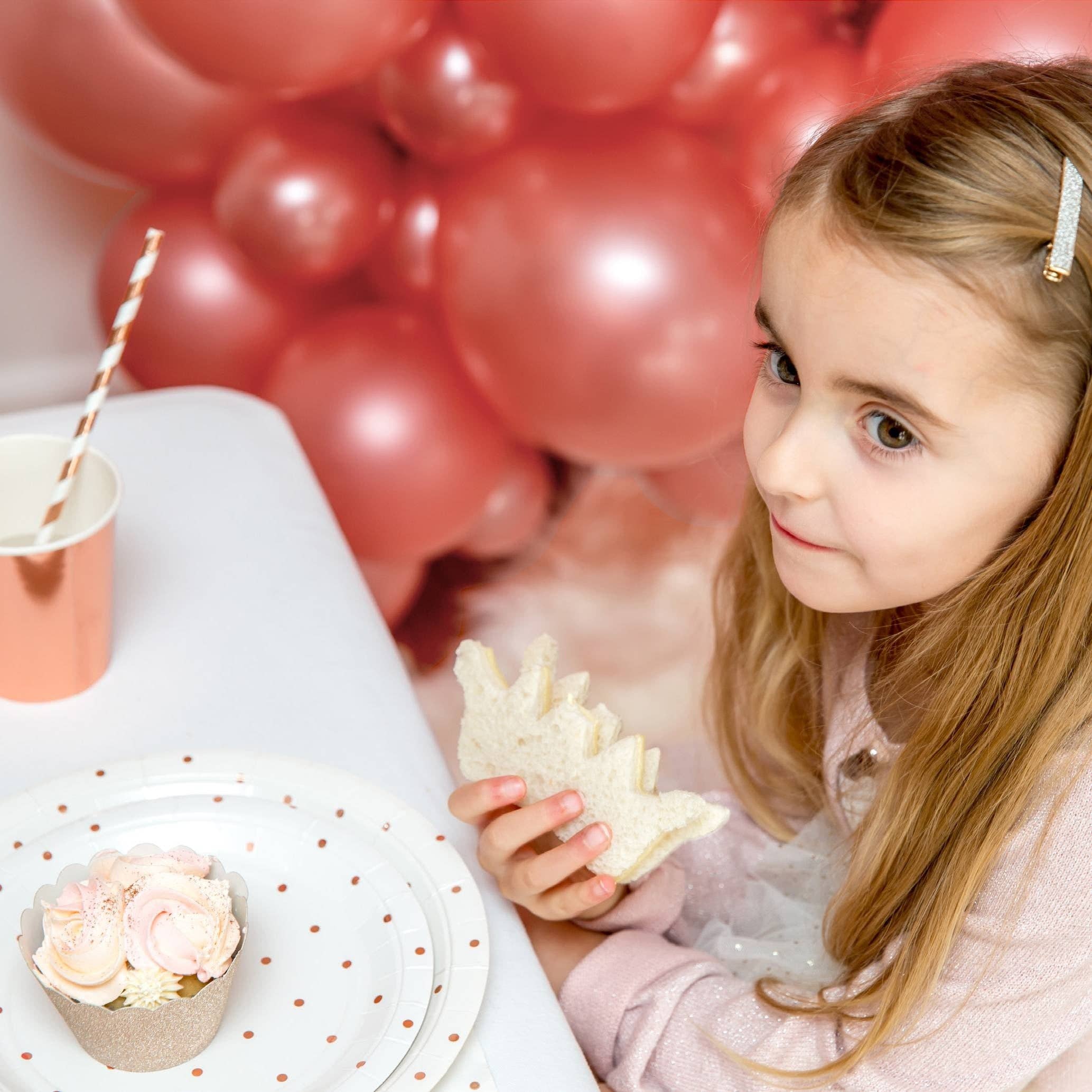 Illume Partyware - Wholesale Disposable cup - Rose Gold Foil Cup - Pack of 10 - 9OZ (300ml)5