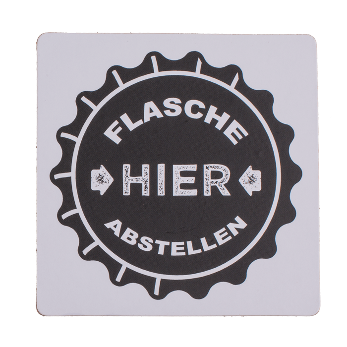 Out of the blue KG – wholesale Coasters – Coaster with cork backing, Slogans1