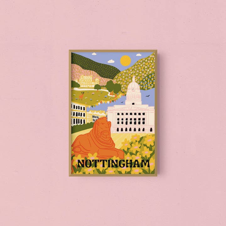 Emmy Lupin Studio - Wholesale Art Print - Nottingham Landscape | Art Print0