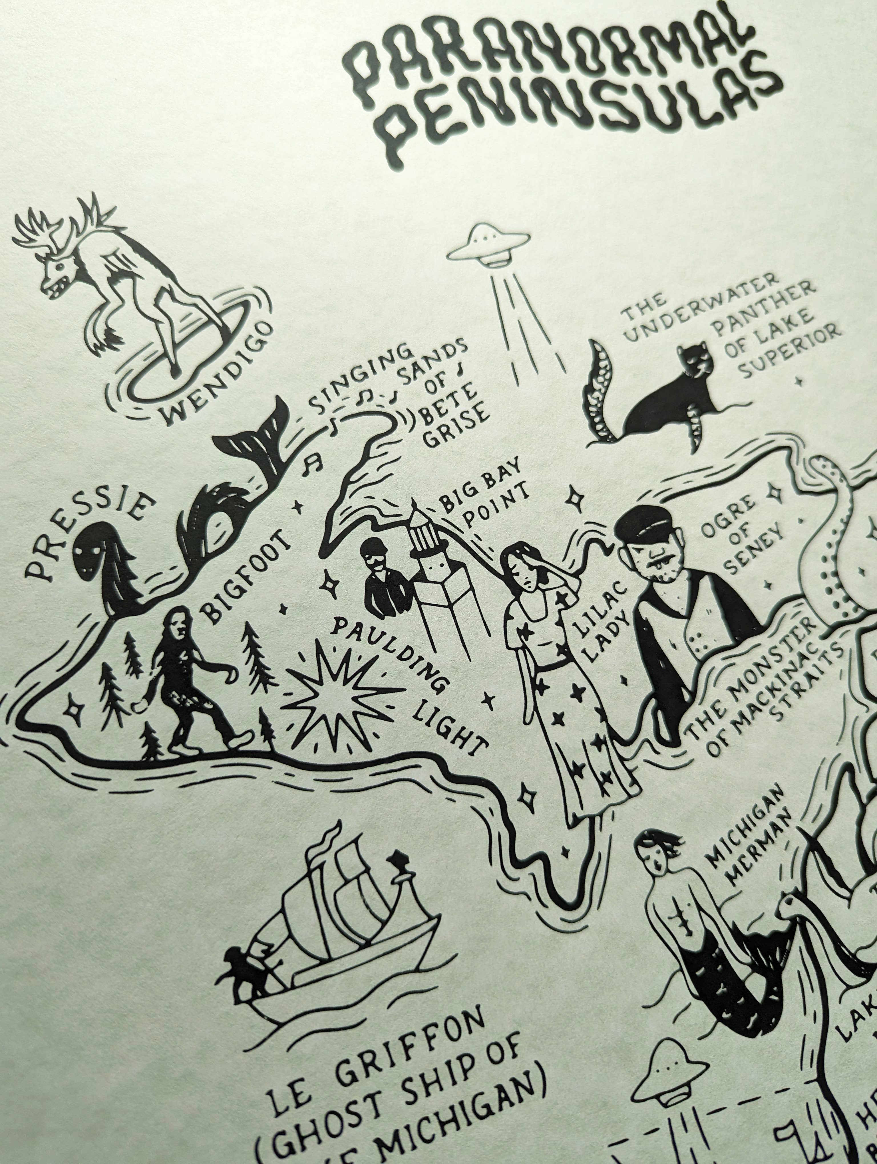 Home Squirrel - Wholesale Art Print - Paranormal Peninsulas6