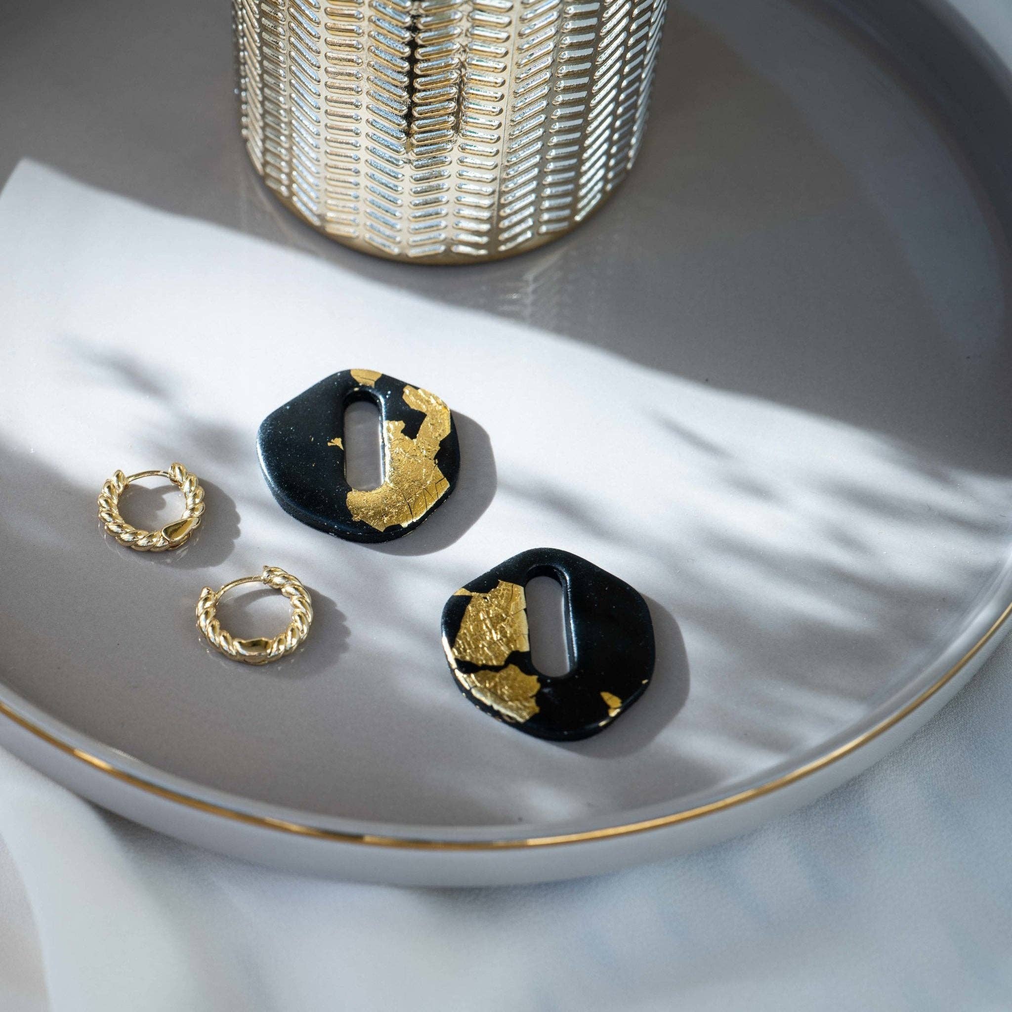 DUESTELLE ITALIA - Vendita all'ingrosso Orecchini pendenti - Orecchini a cerchio oro - BLENDA6