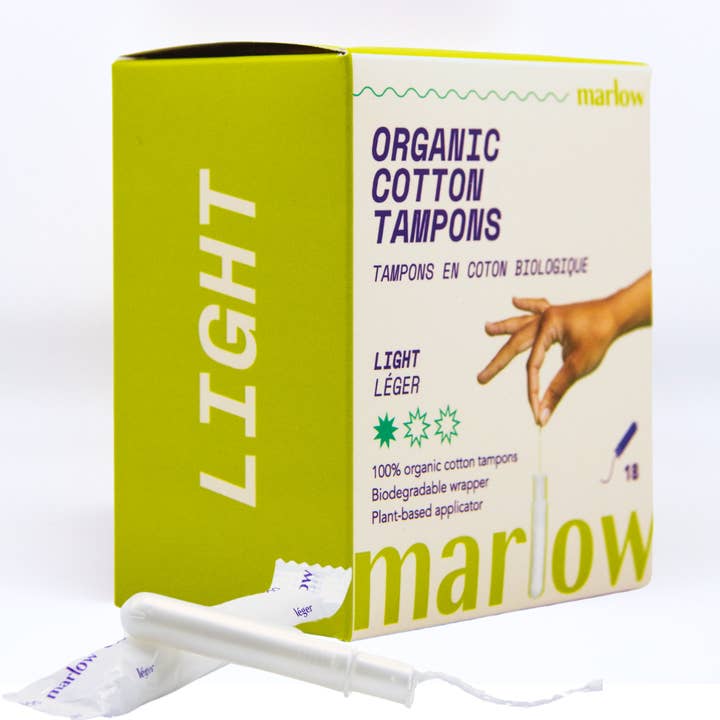 Marlow - Wholesale Tampon - 100% Organic Cotton + Toxin Free Marlow Tampons7