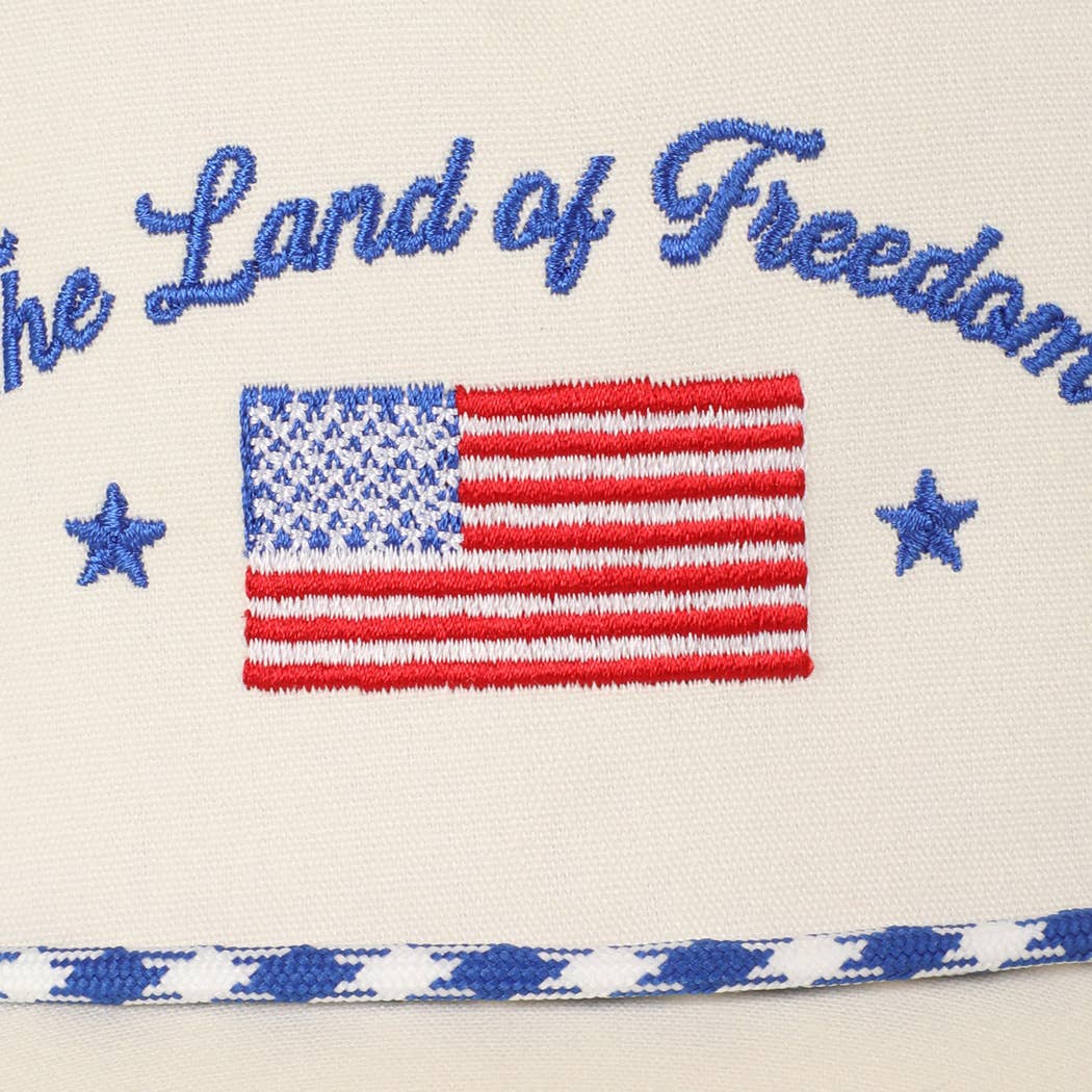Fashion City - Wholesale Trucker Hat - Unisex - The Land of Freedom Flag Embroidered Trucker Hat15