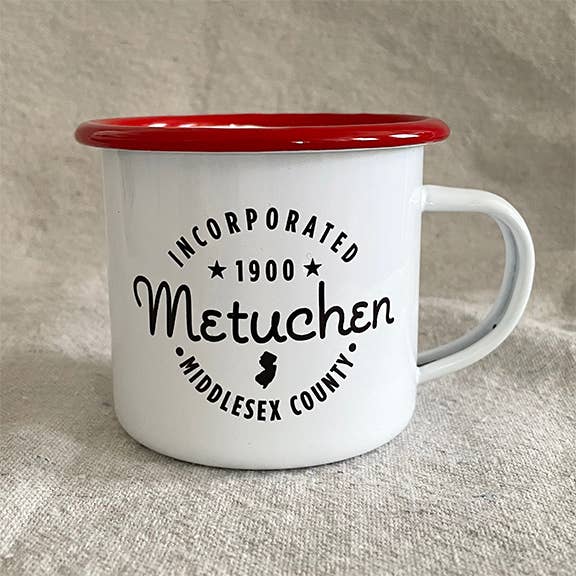 Tazas de café originales personalizadas para dama, taza de esmalte