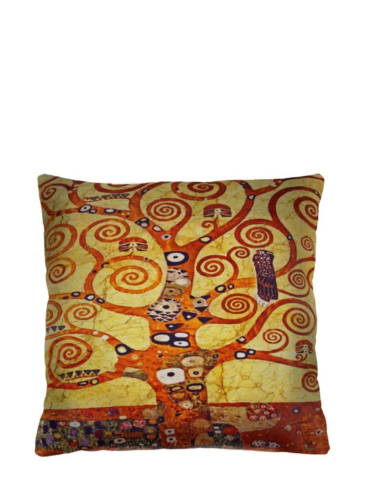 Coussin Bertoni Klimt Artdeco pour mobilier 40 x 40 cm pour la vente par IngrossoBertoni by INCI Srl