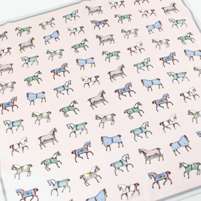 Pretty Persuasions - Wholesale Scarf - Women's - S25089 Horses Square Scarf (21"x21")9