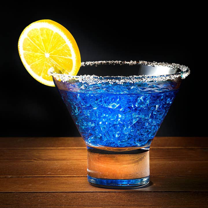 Augusta Stemless Martini Glasses for wholesale by Crystalia