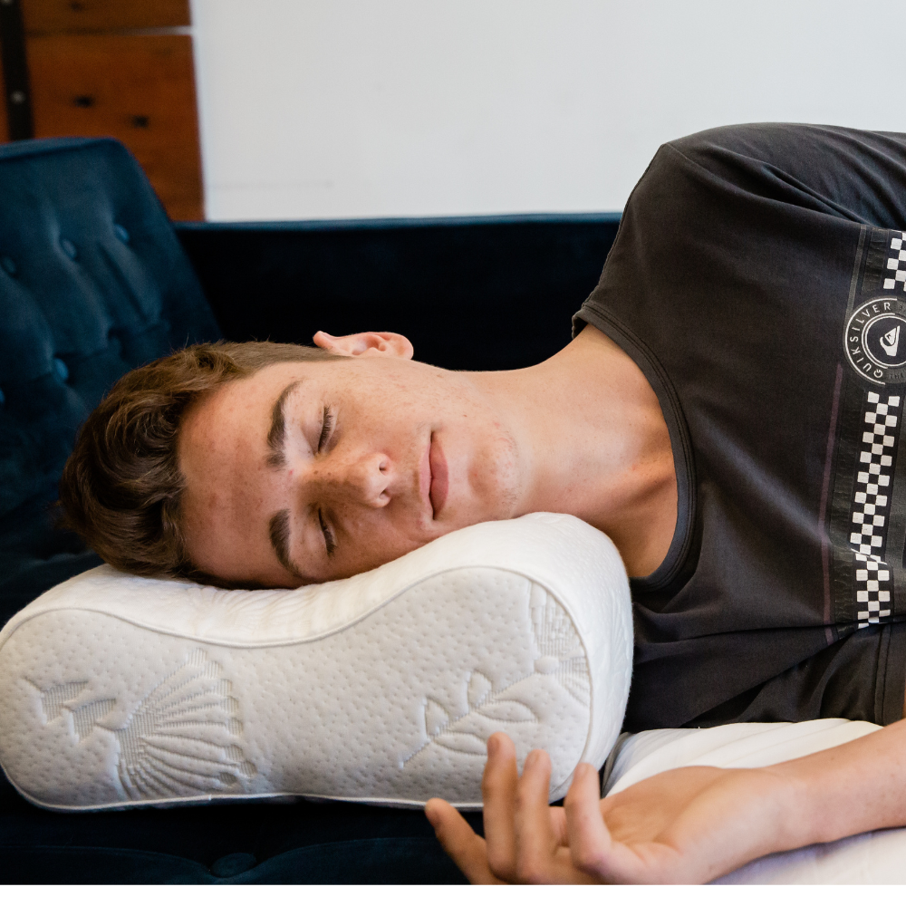 Posture Form Pillows - Wholesale Bedding Pillow - Eco-Luxe Ergonomic Posture Pillows - 3 Low & 3 Regular4