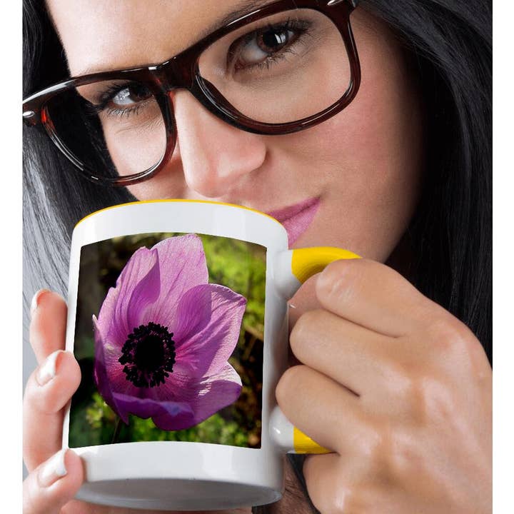3dRose - Wholesale Coffee Mug - 3dRose, Anemone Coronaria - anemone coronaria, poppy anemone, spanish marigoldanemone, meadow anemone, Mug1