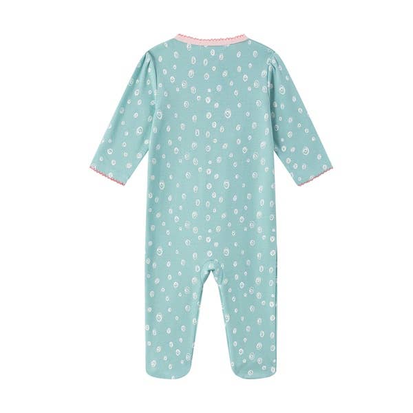 GRØN Pigepyjamas med fødder Grøn for engroshandel på Faire1