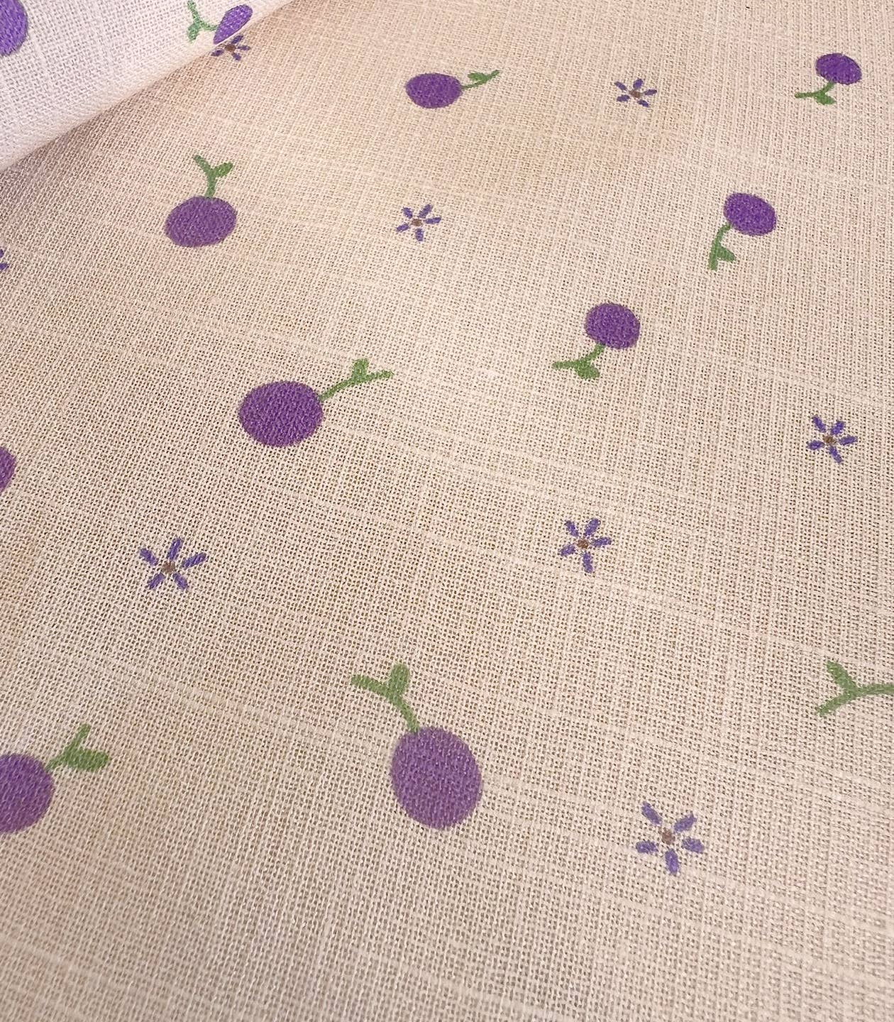 COUSETTE - Wholesale Fabric - Viscose cotton - Prunette2