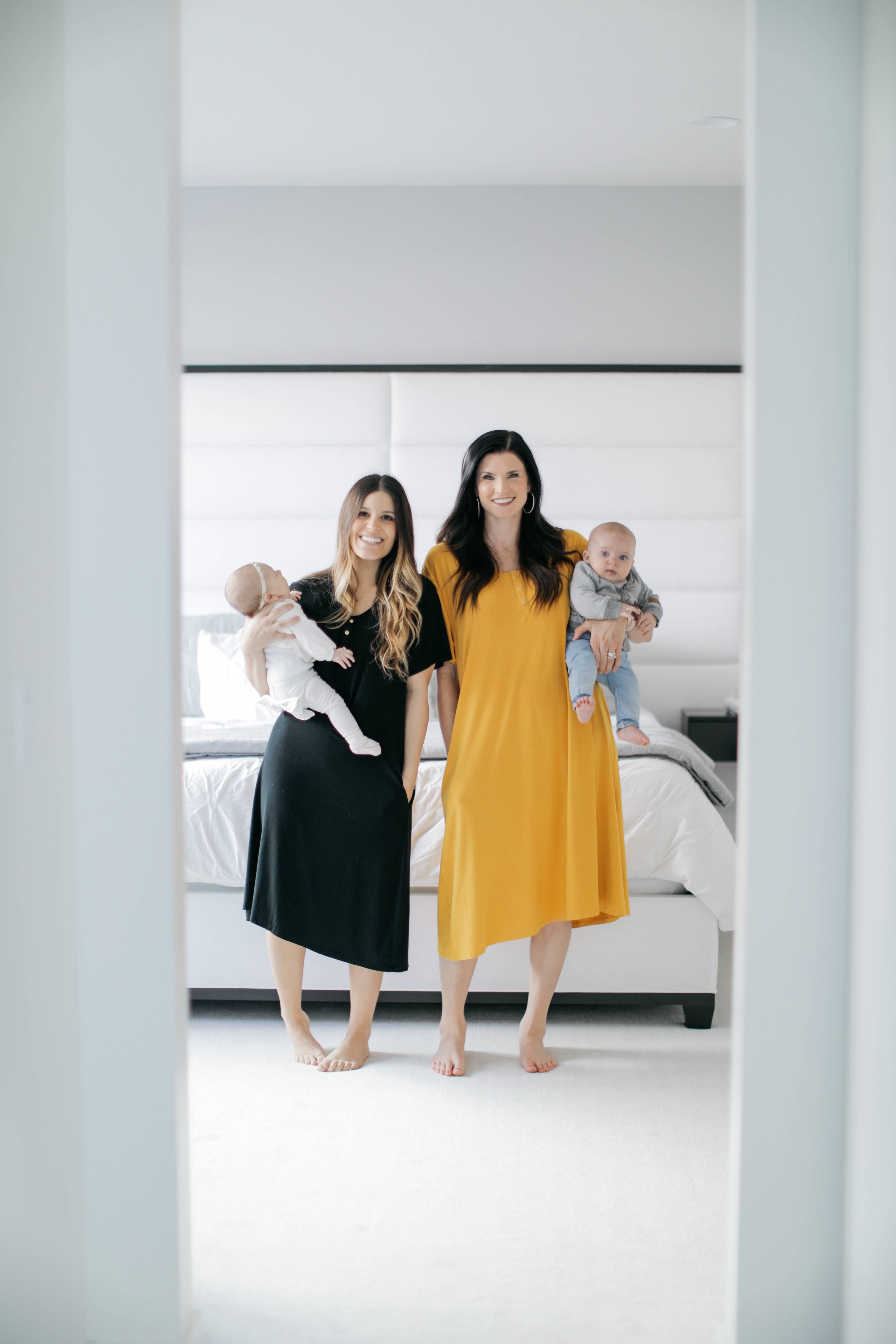 Undercover Mama - Wholesale Dress - Women's - Modern House Dress - Mustard1