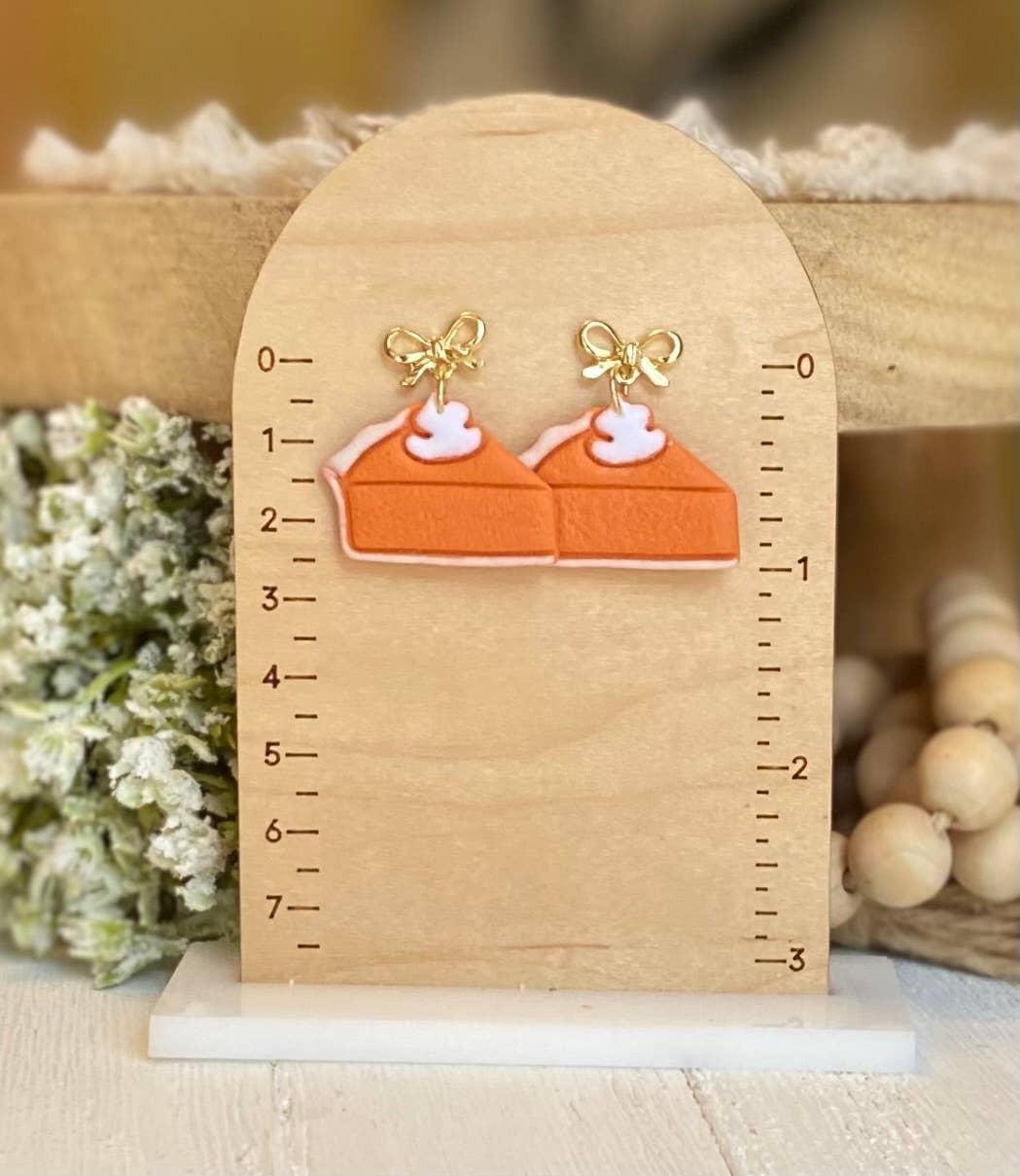 Clayhouse Colours - Wholesale Dangle Earrings - Pumpkin Earrings 10