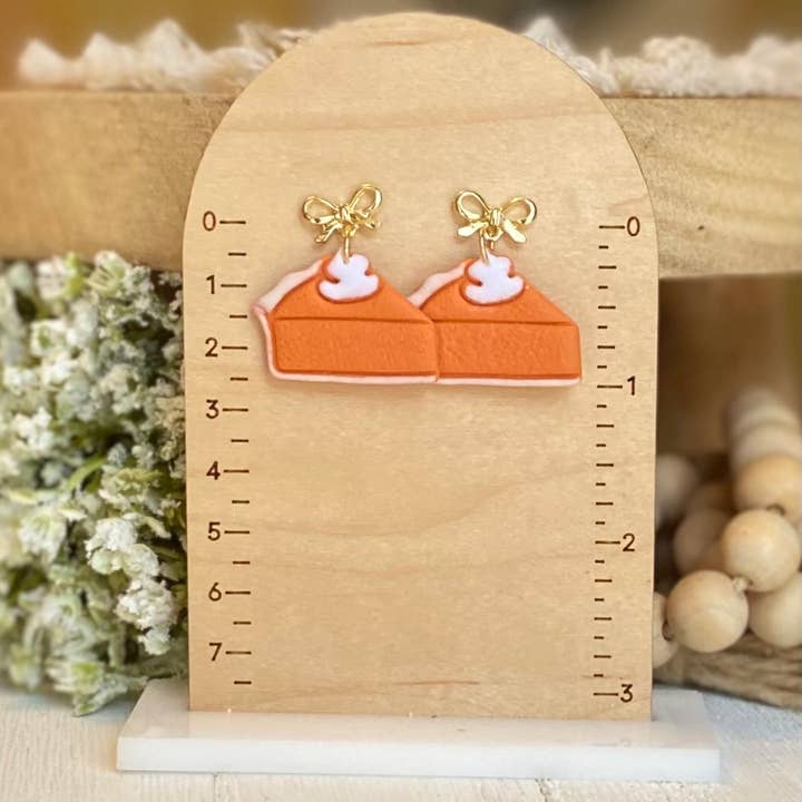 Clayhouse Colours - Wholesale Dangle Earrings - Pumpkin Earrings 10