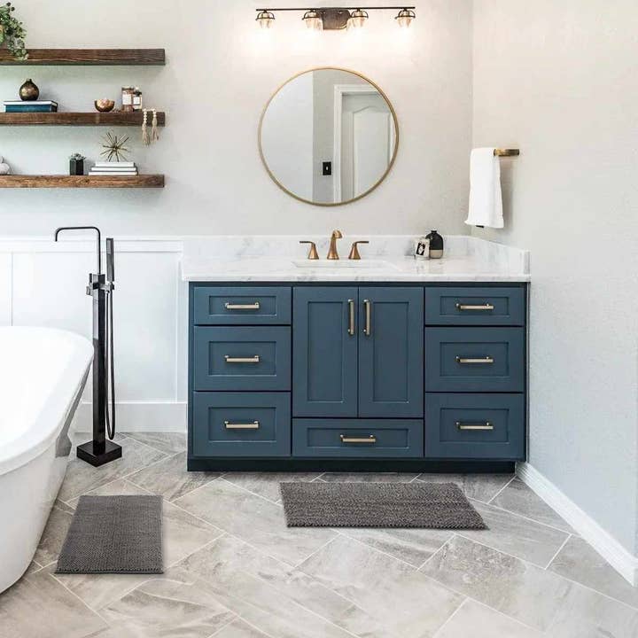 Hauteloom - Wholesale Bath Mat - Washable Bath Mat, Dark Gray8