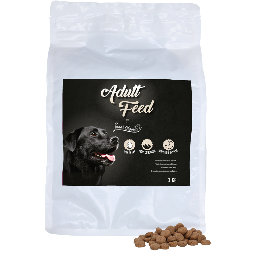 Hofman Animal Care - Venta al por mayor Comida - Perros - Elección de Luna Pienso para Adultos 3 kg0