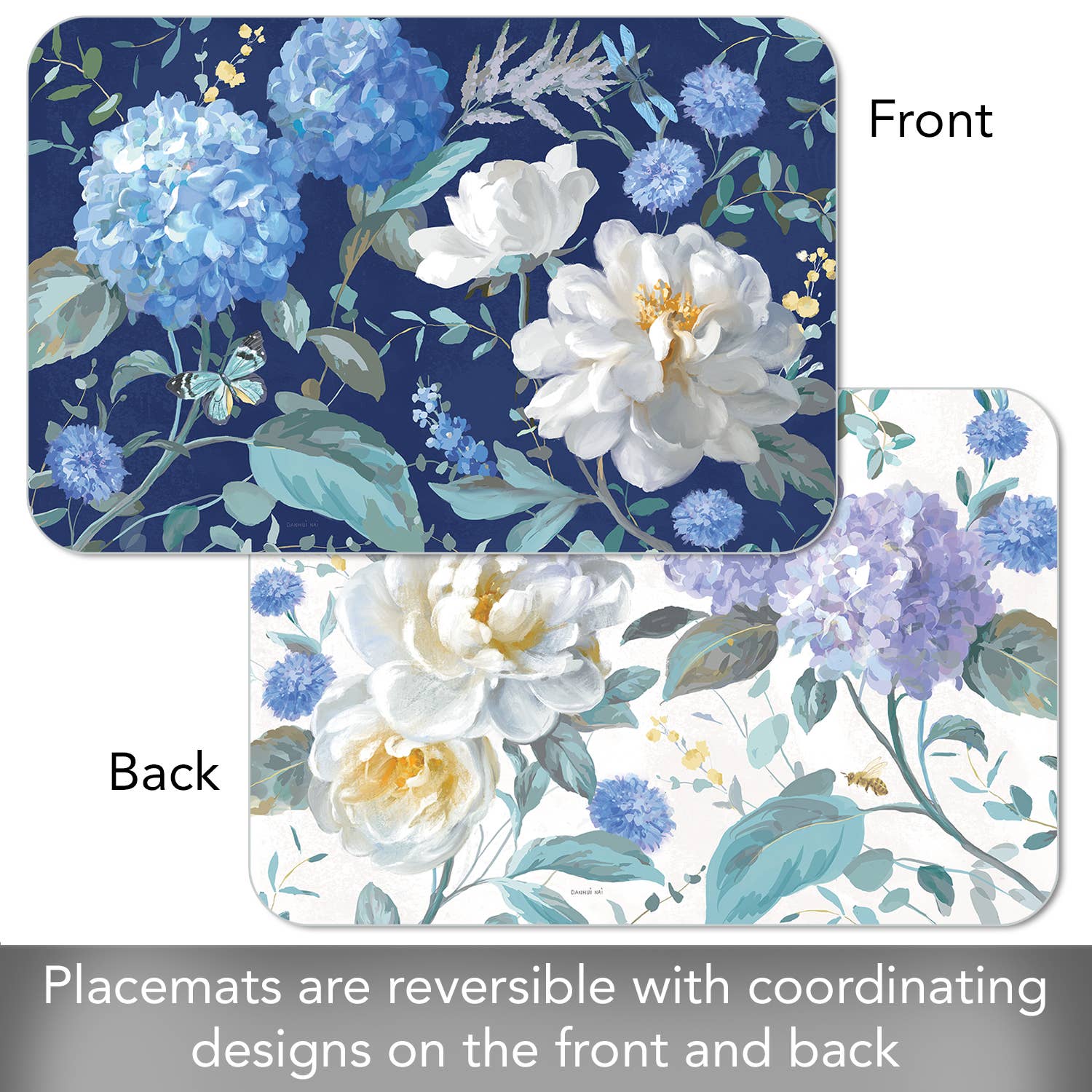 CounterArt/Highland Home/Thirstystone/CoasterStone – wholesale Placemat – "Spring Morning" Reversible Rectangular Plastic Placemat2
