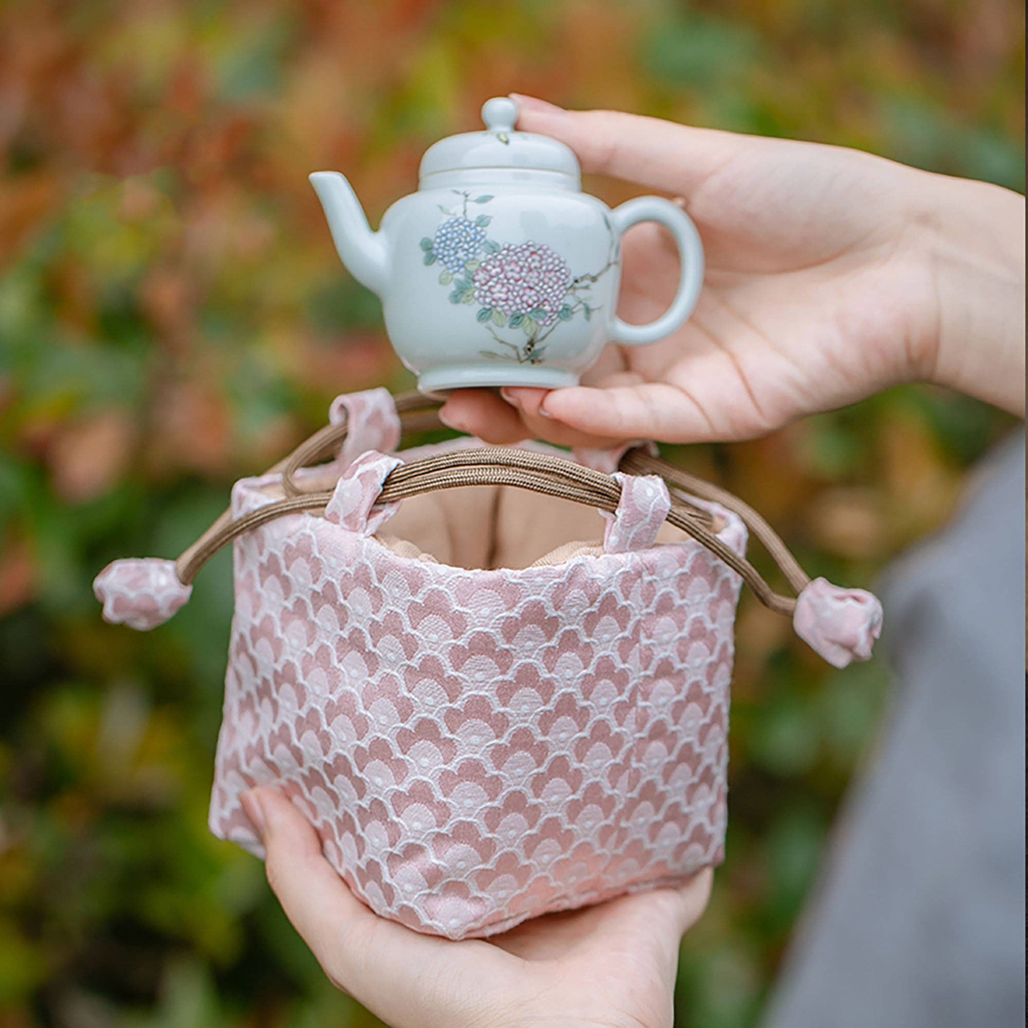 MinoCraft - Wholesale Pouch - Women's - brocade tea accessories storage bag12