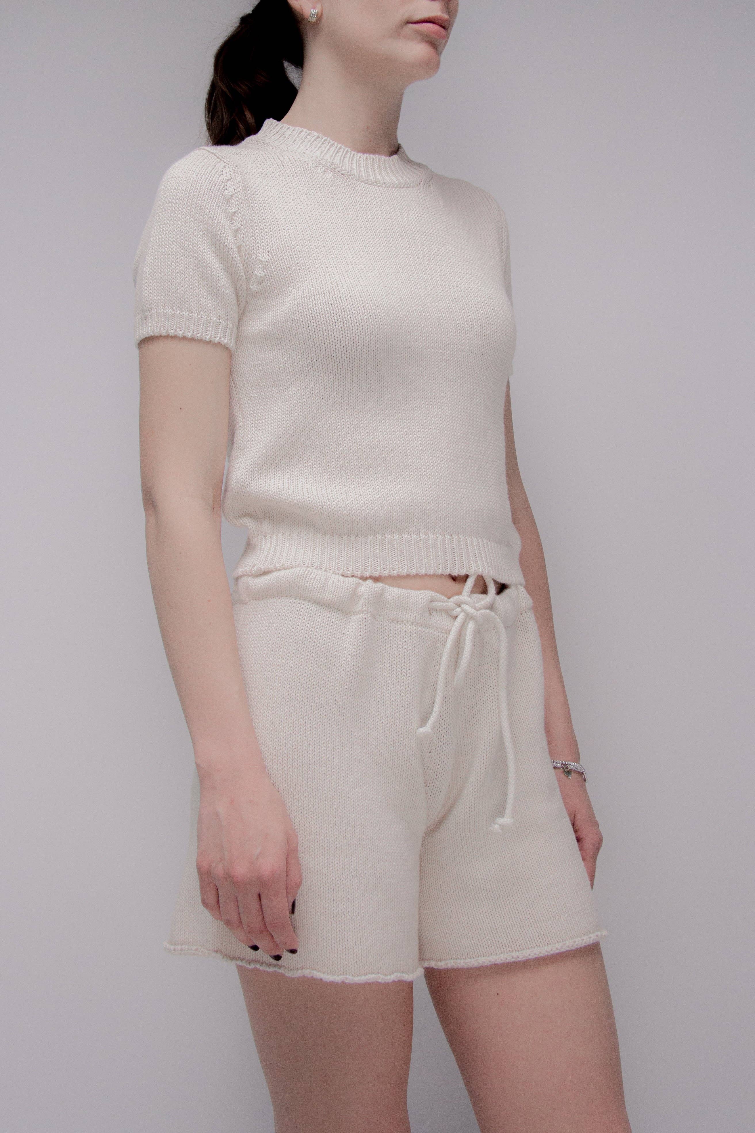 Lèmme – Engroshandel Shorts – Kvinder – Fine bomuldsshorts med snøre14