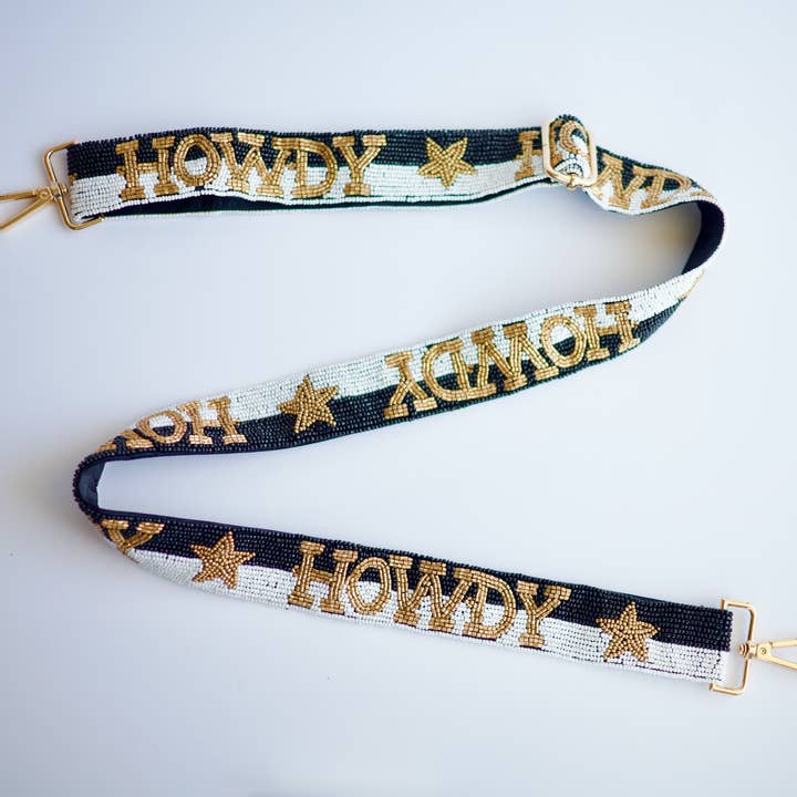 Howdy verstellbarer Perlenriemen für den Großhandel von Pria Handmade Accessories