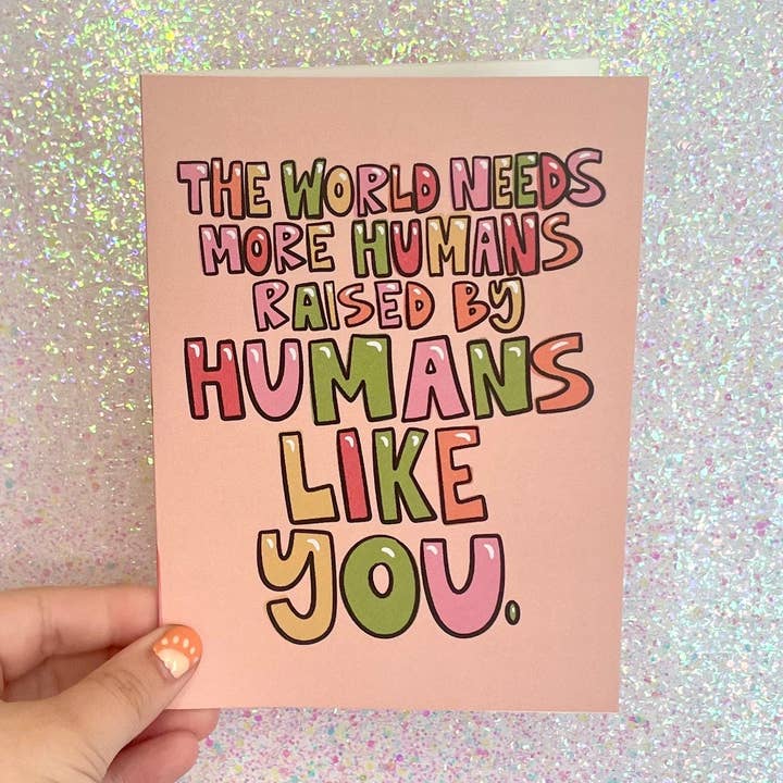 Nieuwe kaart voor kersverse ouders voor wholesale door Ordinary Joy Studio