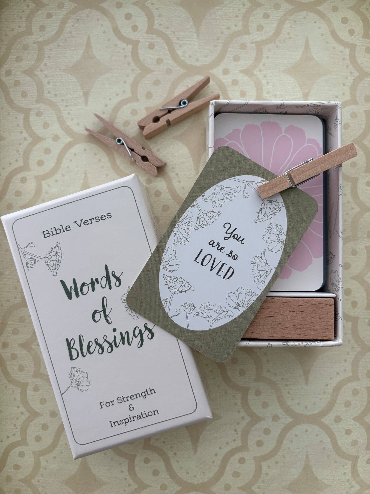 Sent Paper Co. - Wholesale Religious Card - Bible Verse Cards - Words of Blessings - Set of 60 Cards6