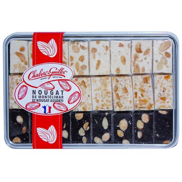 Nougat Chabert & Guillot – wholesale Chocolate box – Metal Box 250g DOS Nougat Montélimar Chocolate - 40104570