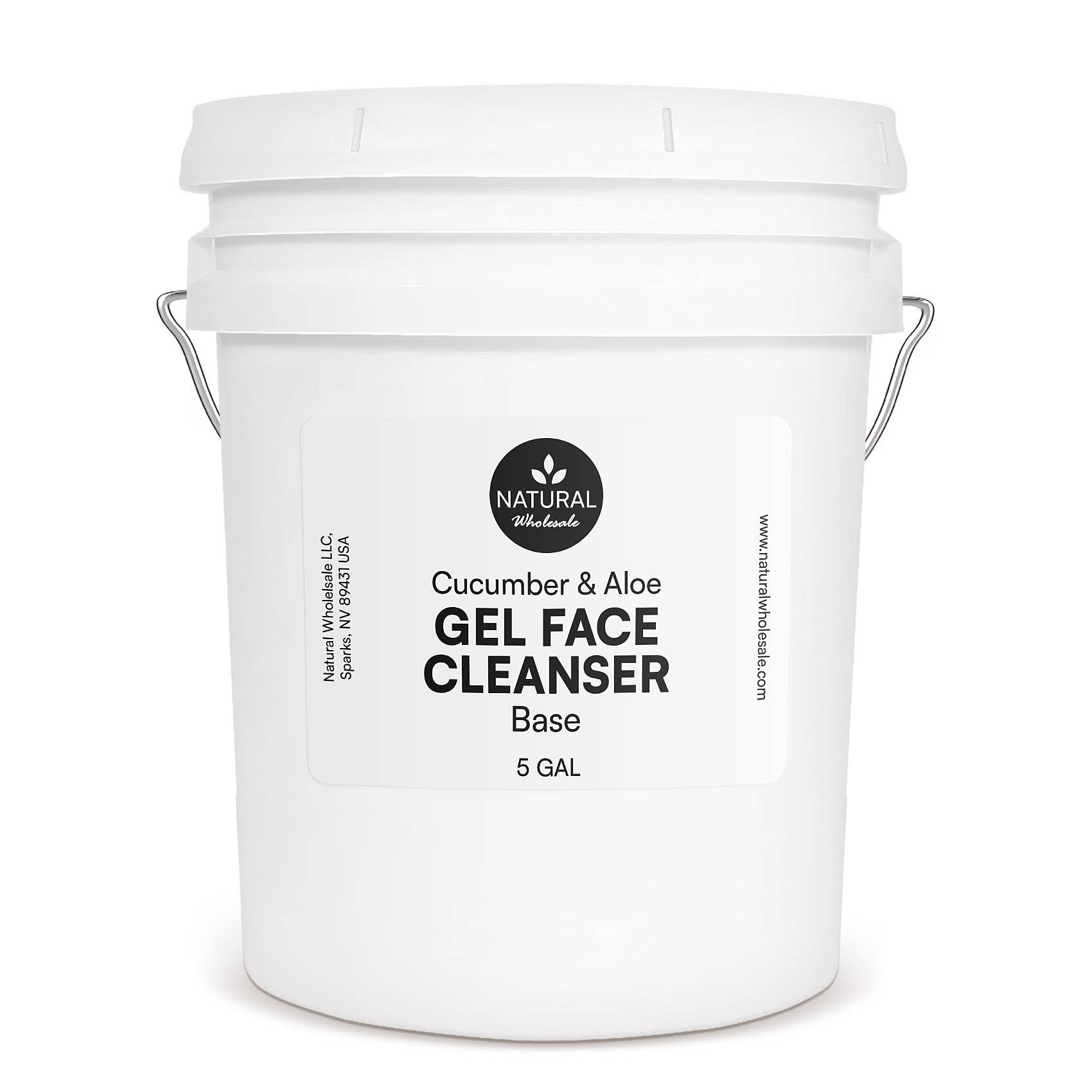 Natural Wholesale - Wholesale Facial Cleanser - Cucumber & Aloe Gel Facial Cleanser | Bulk Skincare1