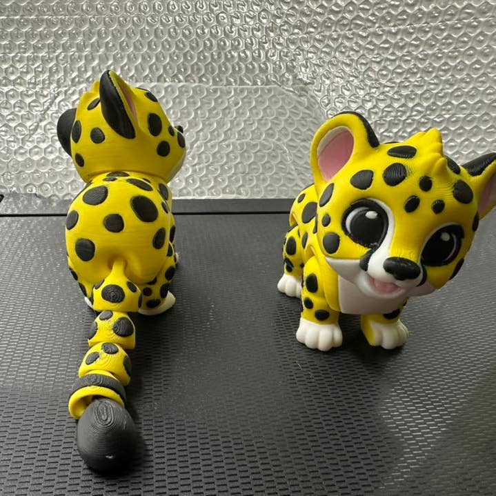 Artikulierender Baby-Gepard für den Großhandel von Crafted Mayhem
