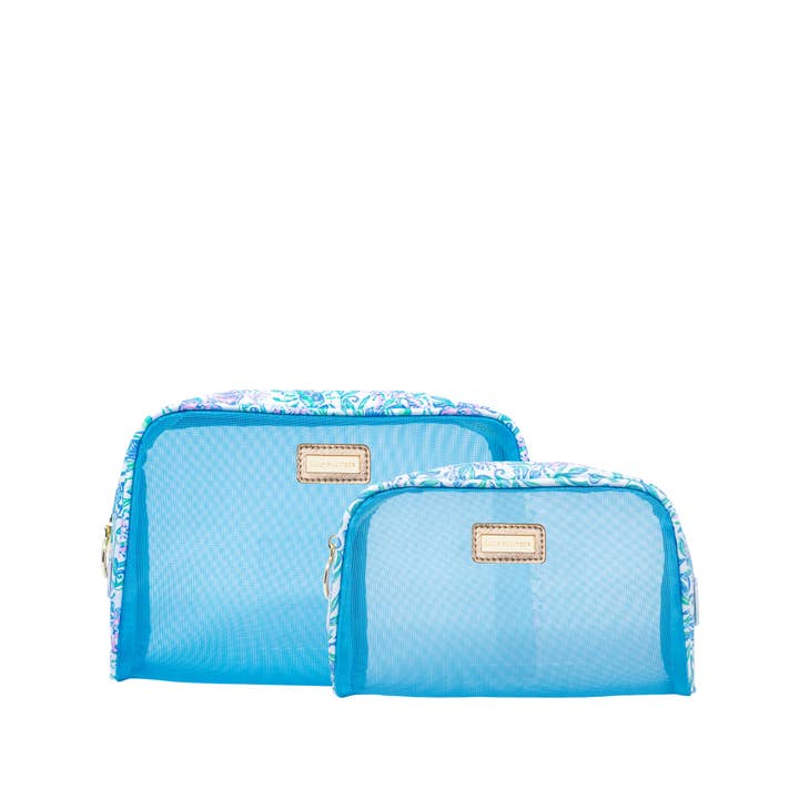 Travel Pouch Set, Just a Pinch for wholesale by Lilly Pulitzer by Lifeguard Press
