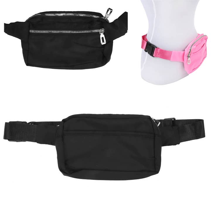 SP Sophia Collection - Wholesale Belt Bag - Women's - Multi-Compartment Large Capacity Fanny Pack