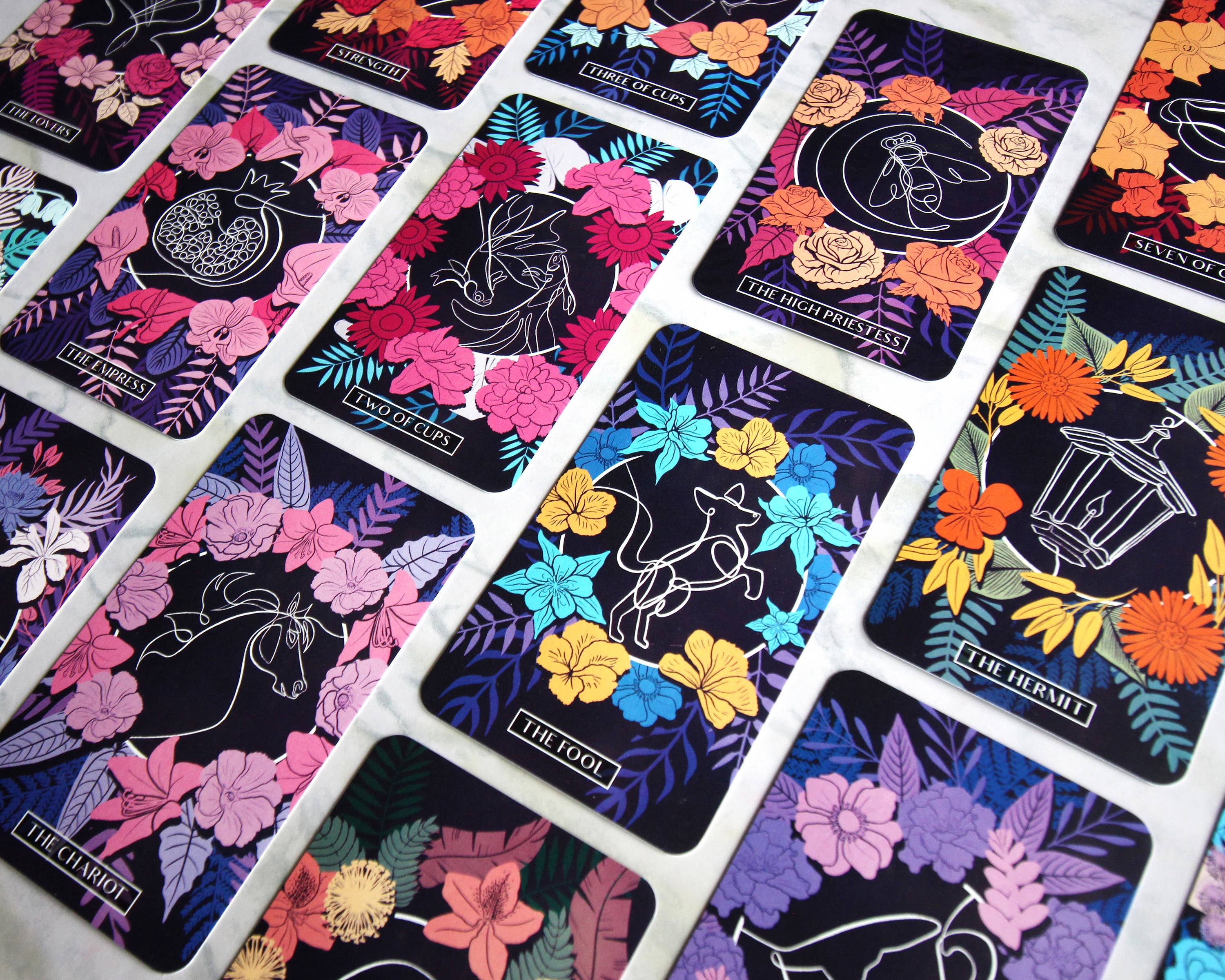 Joyseeker Tarot - Venta al por mayor Cartas del tarot - Baraja de Tarot Plant Joy | Plantas, flores y animales4