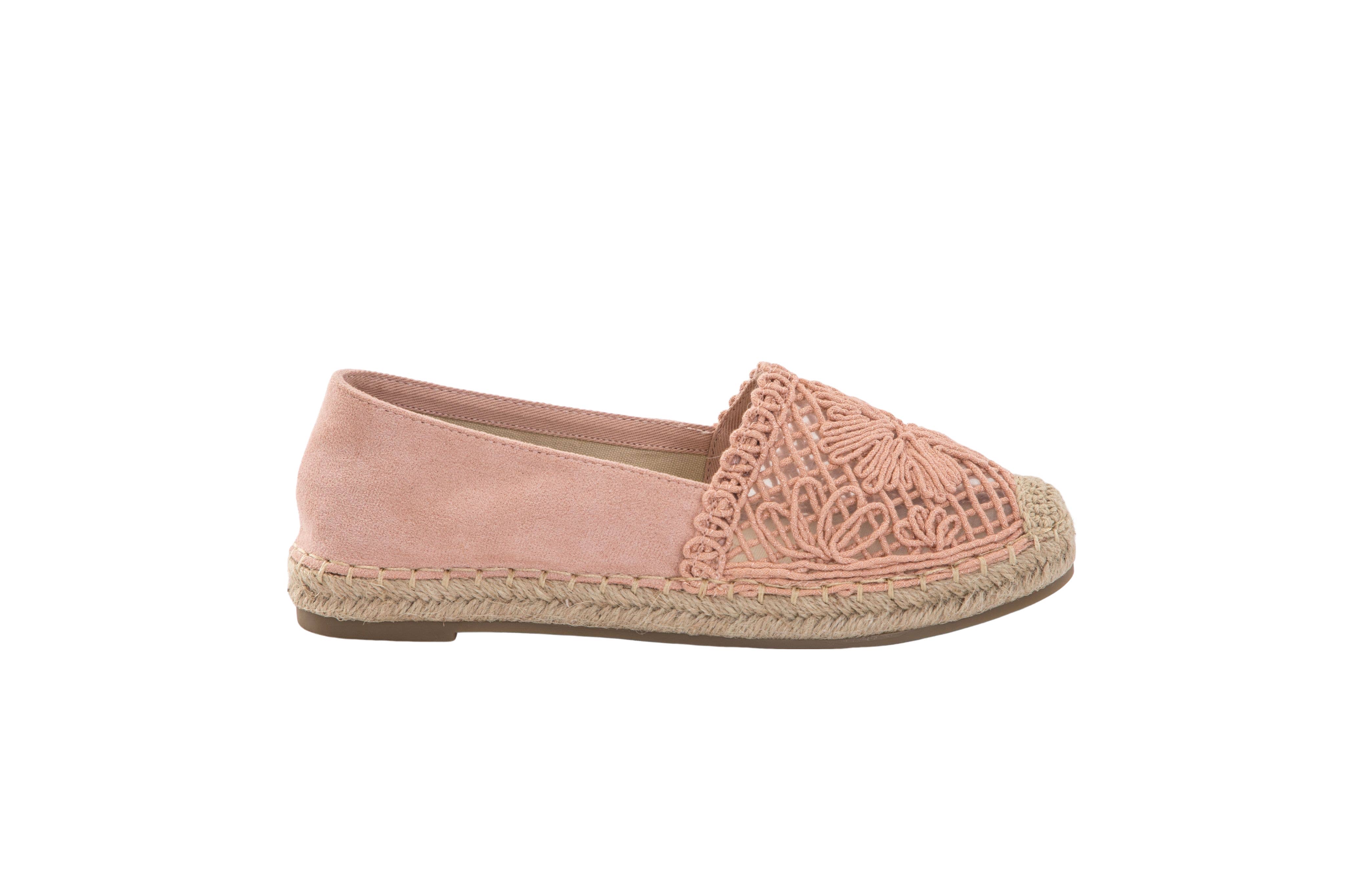 LADY GLORY - Wholesale Flats - Women's - Elegant Flat Espadrilles with Decorative Lace4