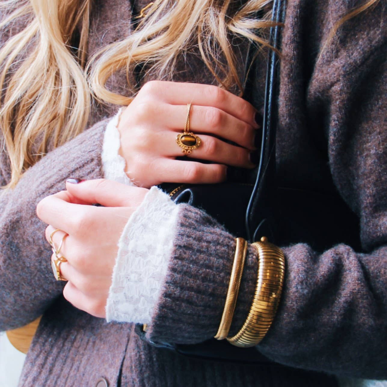 Bazou - Wholesale Bangle Bracelet - Retro bangle 'large'1