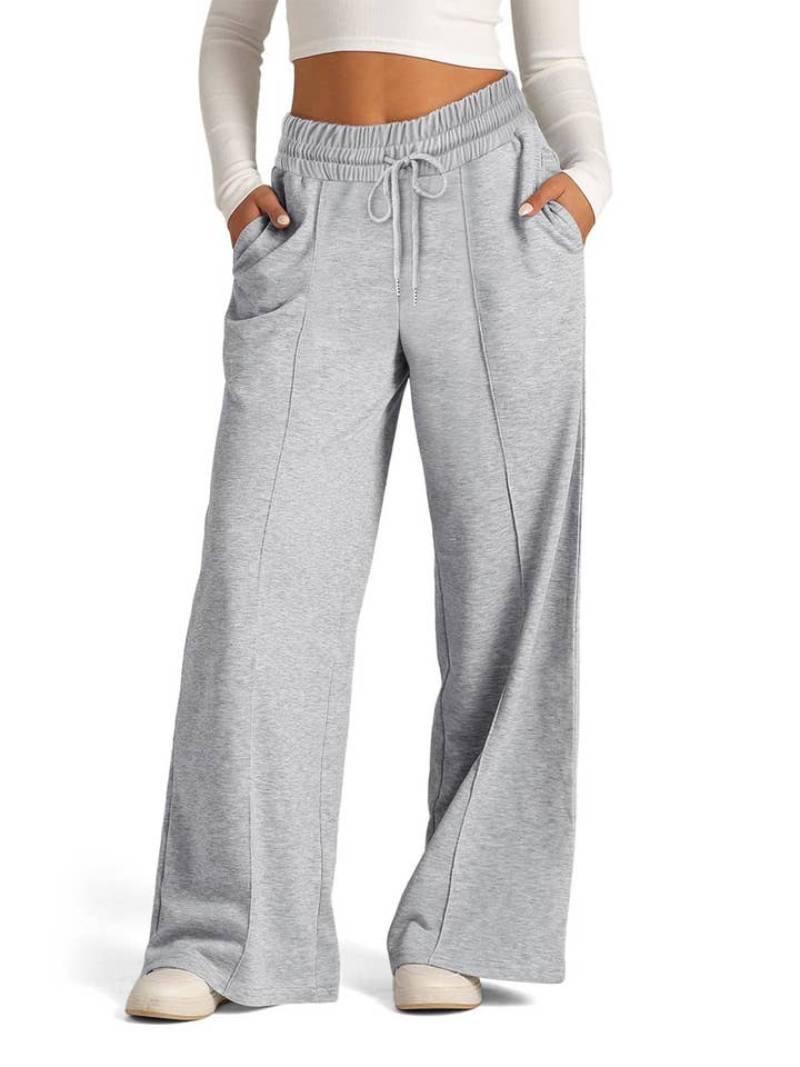スウェットパンツ HUECLOSET Conver Flare Fit Banding Pants 25KERO375 Wholesale flared sweatpants for your store