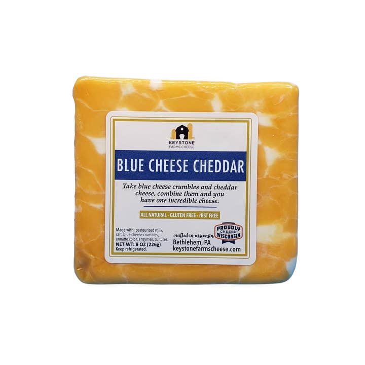Keystone Farms Cheese - Wholesale Cheese - Blue Cheese Cheddar