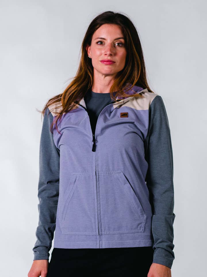 Women's Graphic Traverse Tek Hoodie (Discontinued Styles) for wholesale by Belong Designs