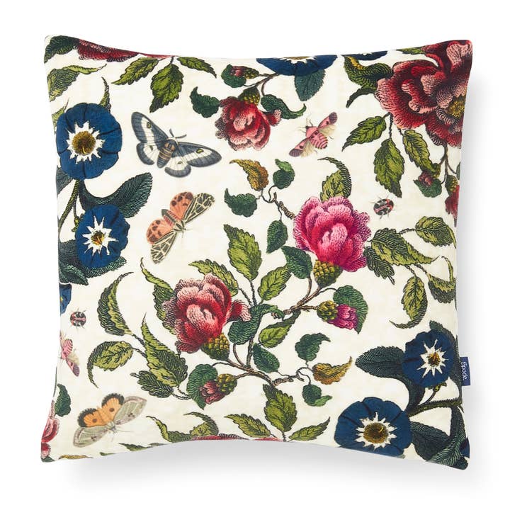 Creatures of Curiosity Floral Velvet Pillow (11.8" x 11.8") and other Purchase Wholesale vente confiserie. Free Returns & Net 60 Terms on Faire trending on Faire.