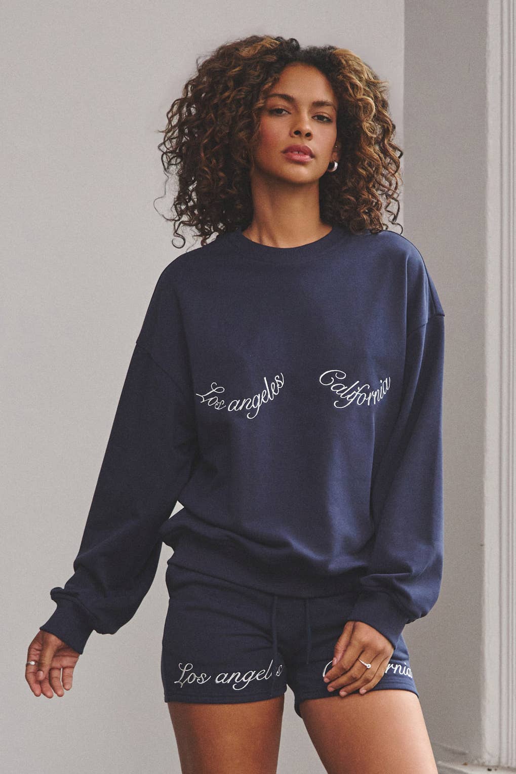 No Vacancy - Wholesale Sweatshirt - Women's - Los angeles french terry crewneck sweatshirt6