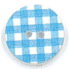 BOUTON IMPRIMÉ CARREAUX VICHY pour la vente par NEMARK