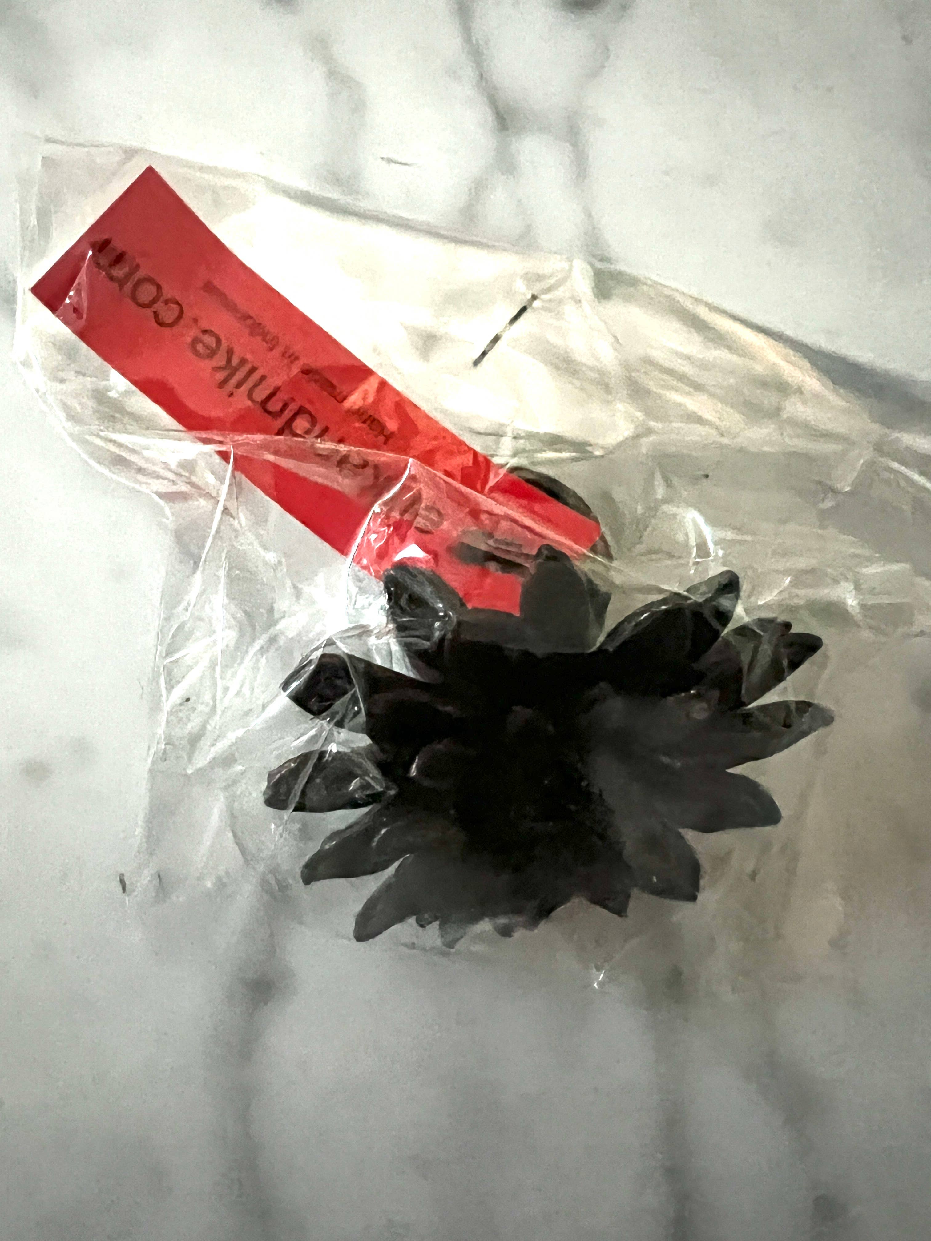 Erik & Mike - Wholesale Cocktail/Statement Ring - Flower Ring Leather sunflower adjustable ring Black2